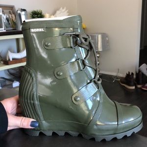 Women’s Sorel Wedge Rain Boots